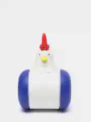 Синий игрушка-неваляшка для животных, музыкальная, с лазером