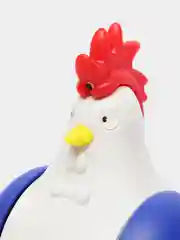 Синий игрушка-неваляшка для животных, музыкальная, с лазером