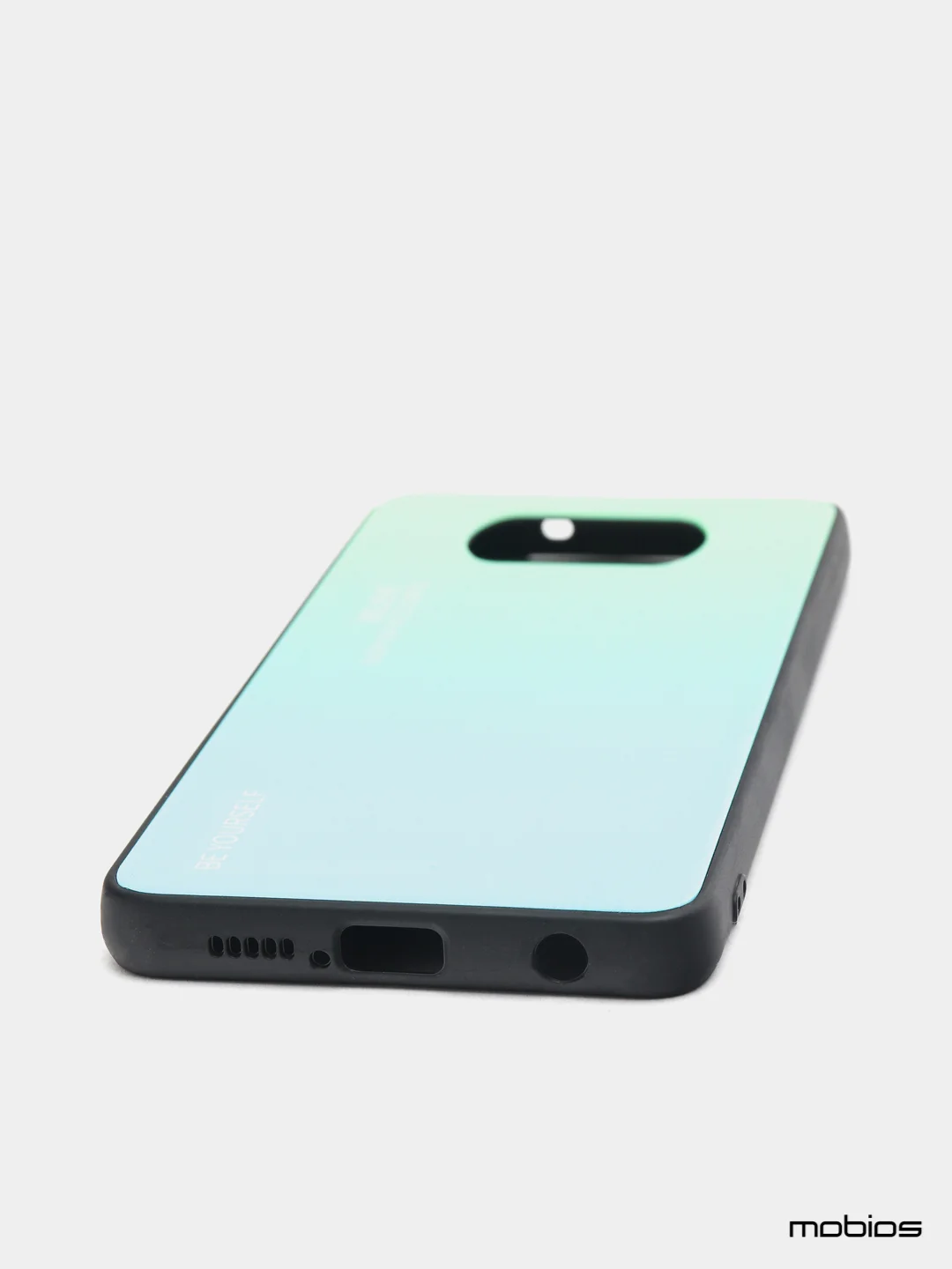 Бирюзовый чехол градиент Xiaomi POCO X3