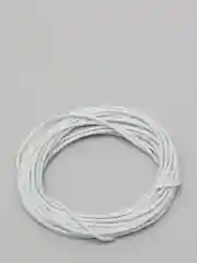 Желтый термостойкий силиконовый монтажный провод 30 AWG - 12 AWG