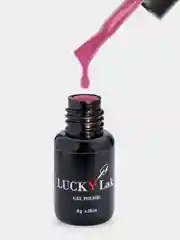 Гель лак для ногтей, гель-лак LuckyLak Fashion №008, 8g розовый для маникюра и педикюра