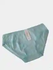 Бирюзовый трусы женские из хлопка