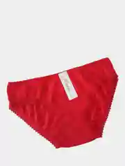 Красный трусы женские из хлопка