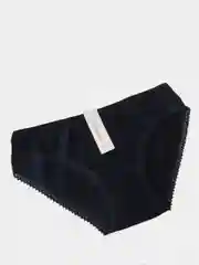 Черный трусы женские из хлопка