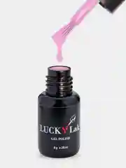 Гель лак, гель-лак для ногтей LuckyLak Fashion №120, 8g розовый натуральный френч нюд