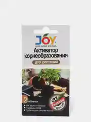Белый удобрение для растений ТМ JOY, активатор корнеобразования, 2 таблетки