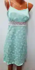 Мятный сорочка женская, ночная рубашка