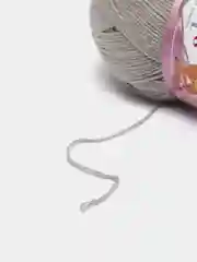 Серый пряжа Alize Cotton Gold 55% Хлопок 45% Акрил 100г 330м Ализе Коттон Голд