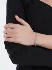 Серебряный женский браслет на руку ( 2 вида )