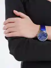Темно-синий женские кварцевые наручные часы