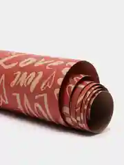 Бордовый бумага упаковочная крафтовая и глянцевая 70*50, 70*100 см