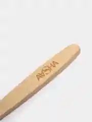 Зубная щетка Aasha, с угольным напылением, бамбуковая, мягкая