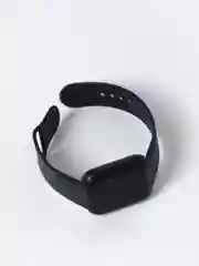 Черный умный фитнес браслет