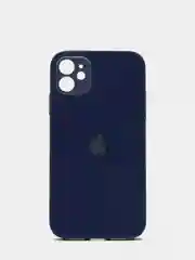 Чехол силиконовый для iPhone 11 со стеклянной панелью