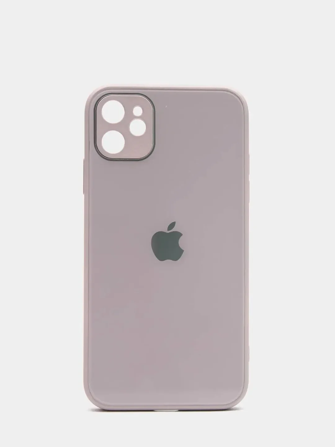 Чехол силиконовый для iPhone 11 со стеклянной панелью