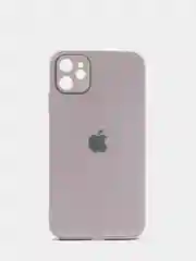 Чехол силиконовый для iPhone 11 со стеклянной панелью
