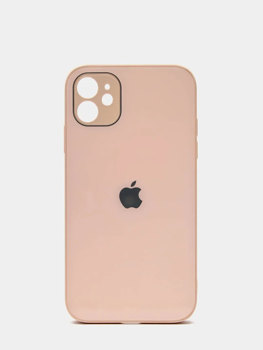 Чехол силиконовый для iPhone 11 со стеклянной панелью