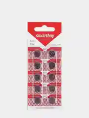 Батарейка часовая AG13, ,батарейки G13, алкалиновый элемент питания SmartBuy LR44 357 1.5V