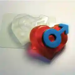 Форма для мыла "Сердце"