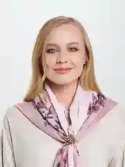 Бирюзовый брошь-зажим