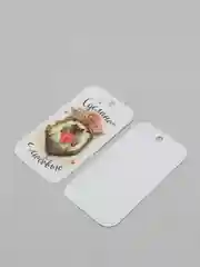Кораллово-розовый 10 шт. Бирки "Ручная работа", "Hand made", "Made with love", "Сделано с любовью"