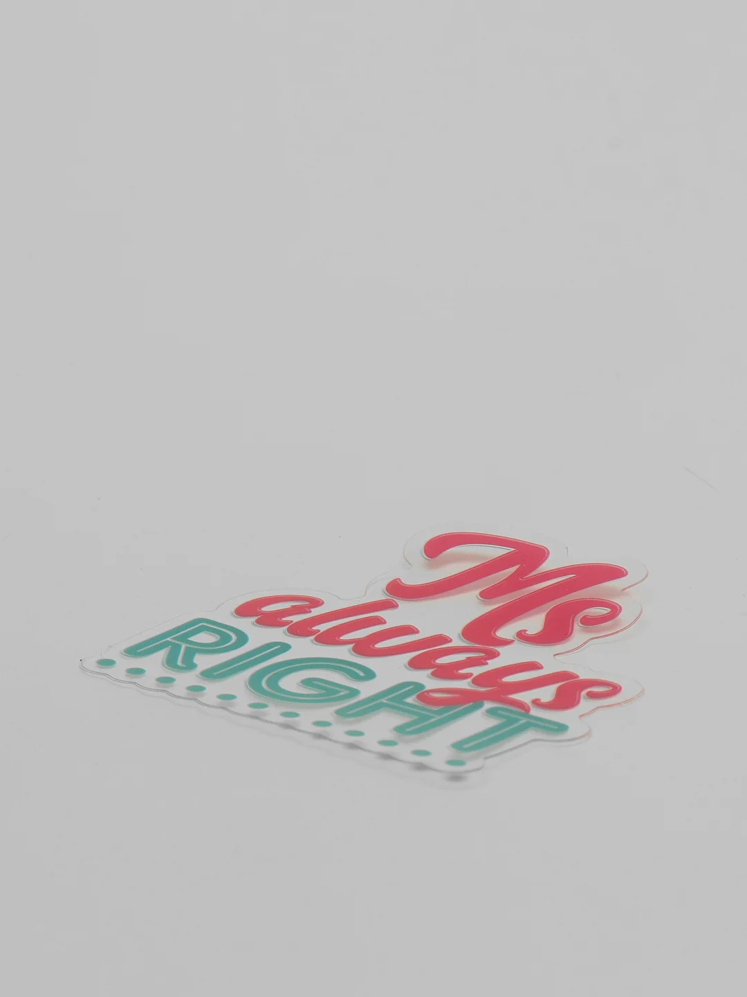Наклейка для айкос "Ms always right"
