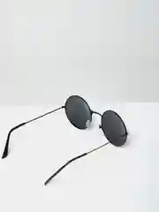 Черный круглые солнцезащитные очки