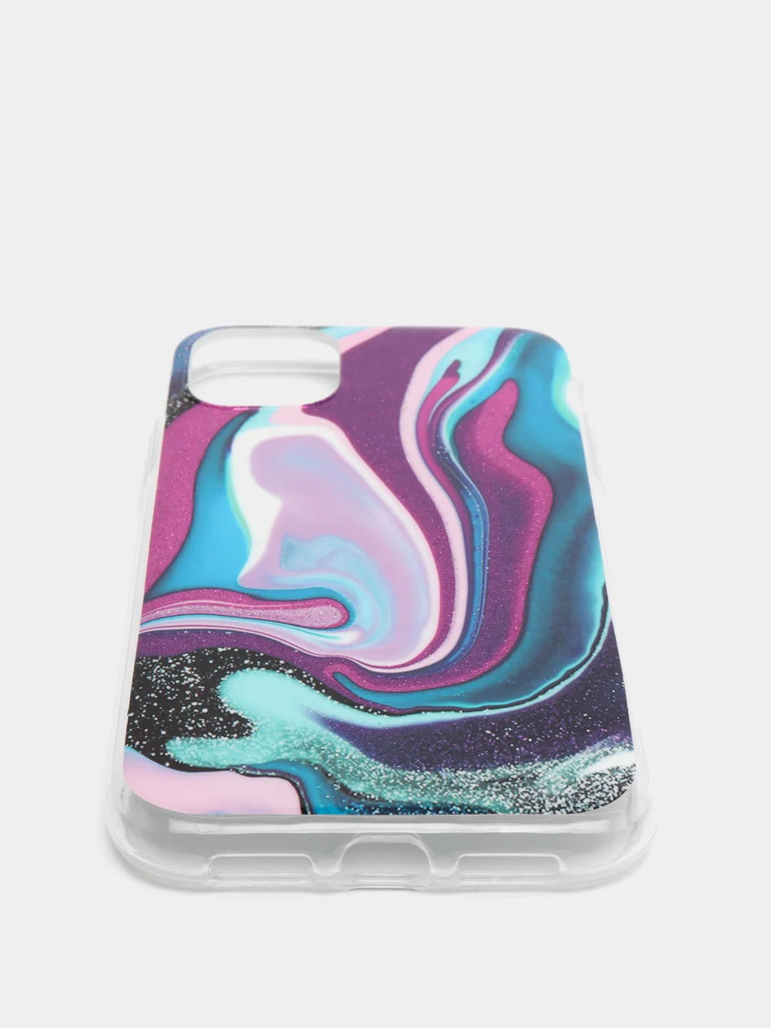 Лавандовый чехол силиконовый iPhone 11