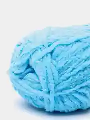 Лазурный пряжа плюшевая Himalaya "Baby Soft", 100% полиэстер, 115 м, 50 г