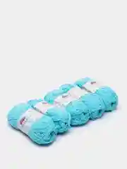 Бирюзовый пряжа плюшевая Himalaya "Baby Soft", 100% полиэстер, 115 м, 50 г, 5 штук