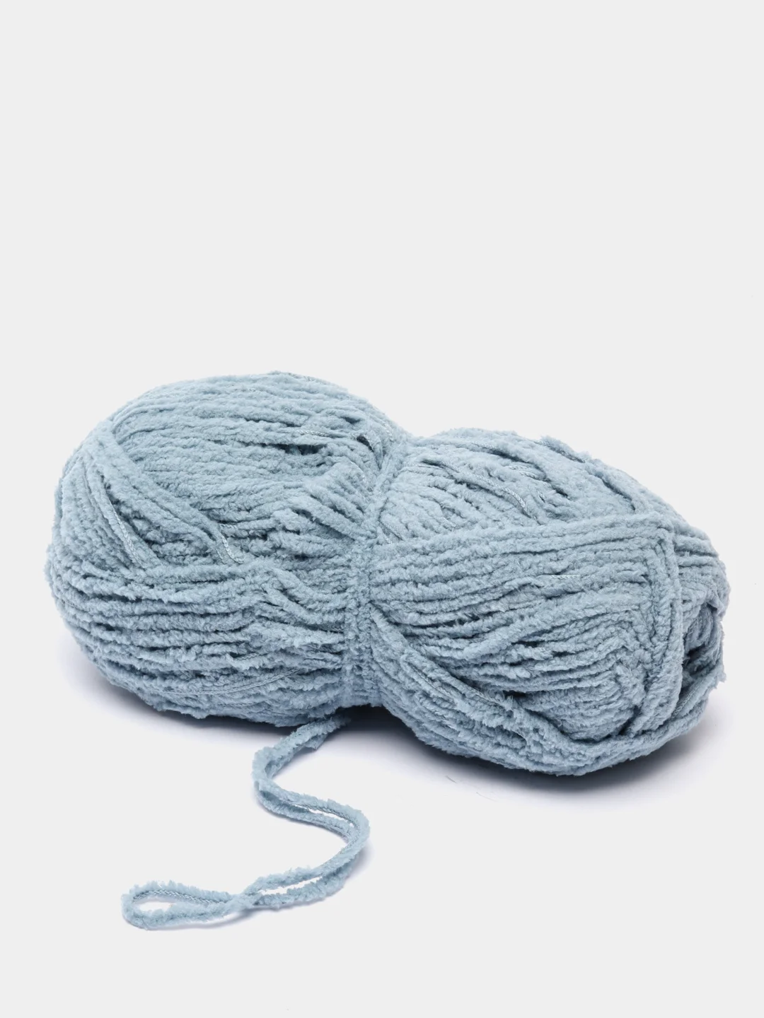 Серый пряжа плюшевая Himalaya "Baby Soft", 100% полиэстер, 115 м, 50 г, 5 штук