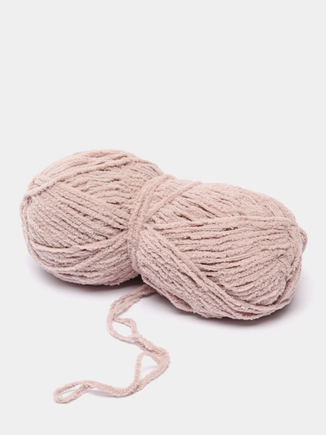 Бежевый пряжа плюшевая Himalaya "Baby Soft", 100% полиэстер, 115 м, 50 г, 5 штук