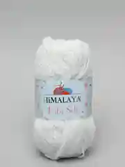 Белый пряжа плюшевая Himalaya "Baby Soft", 100% полиэстер, 115 м, 50 г, 5 штук