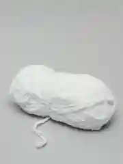 Белый пряжа плюшевая Himalaya "Baby Soft", 100% полиэстер, 115 м, 50 г, 5 штук