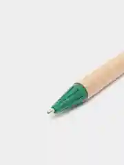 Зеленый крафтовая эко ручка шариковая