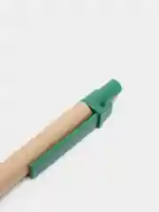 Зеленый крафтовая эко ручка шариковая