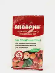 Удобрение водорастворимое минеральное "Акварин" для плодоношения, 20 г
