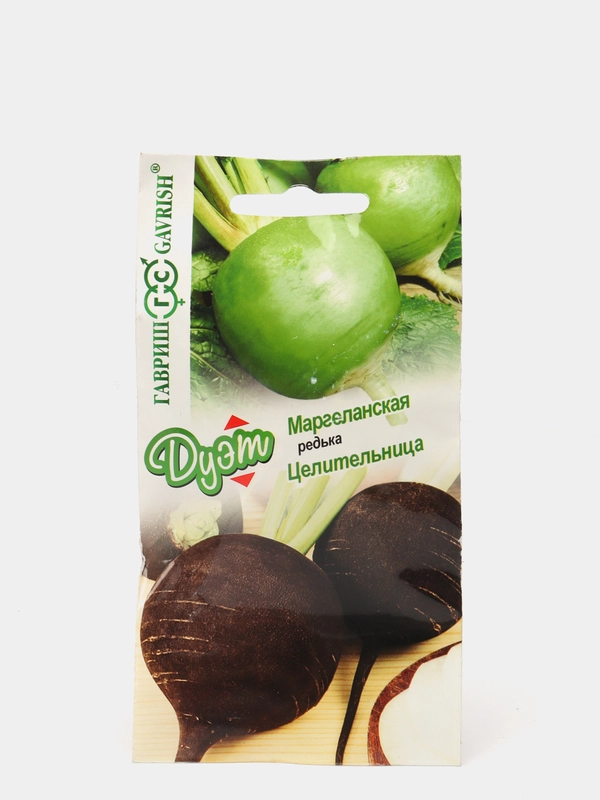 Семена Редька дуэт "Маргеланская и черная Целительница"