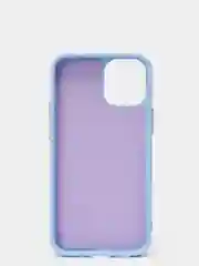 Небесно-голубой чехол Apple iPhone 12 mini (5.4") silicone case силиконовый с закрытым низом бархат внутри
