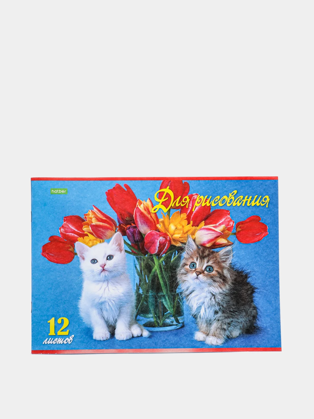 Фиолетовый альбом для рисования, 12 листов