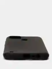 Черный чехол силиконовый на Realme C21Y, матовый