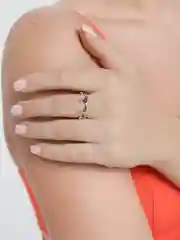 Серебряный кольцо "Корона"