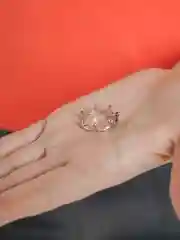 Серебряный кольцо "Корона"