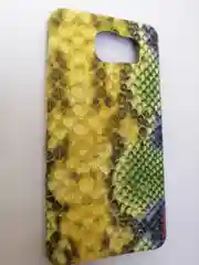 Желтый силиконовый матовый чехол для SamsungA5 16, змеиная кожа