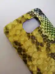 Желтый силиконовый матовый чехол для SamsungA5 16, змеиная кожа