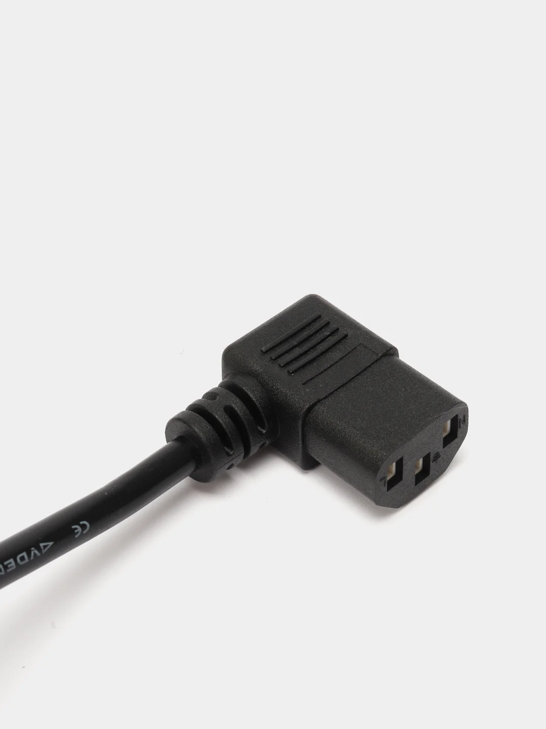 Сетевой шнур питания, кабель ATcom AT10119 CEE 7/7- IEC 320 C13 (0.75 мм) угловой, 1.8 м