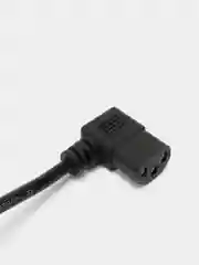 Сетевой шнур питания, кабель ATcom AT10119 CEE 7/7- IEC 320 C13 (0.75 мм) угловой, 1.8 м