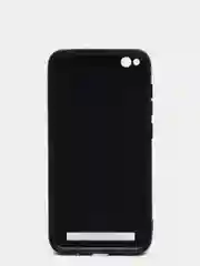 Серый меланж чехол Xiaomi Redmi 5A, Сяоми Редми 5А, черный силиконовый с визитницей под кожу