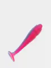 Розовый силиконовая приманка Catchy fat man, 71 mm