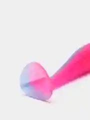 Розовый силиконовая приманка Catchy fat man, 71 mm